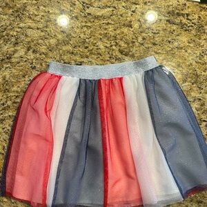 Red, white and blue Tulle Skirt - perfect for the 4th!